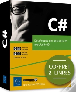 Capa do artigo C# - Coffret De 2 Livres : Developpez Des Applications Avec Unity3d