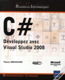 Capa do artigo C # ; Développez Avec Visual Studio 2008