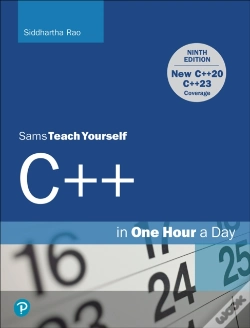 Capa do artigo C++ In One Hour A Day, Sams Teach Yourself