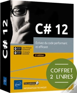 Capa do artigo C#12 : Écrivez Du Code Performant Et Efficace (2e Édition)