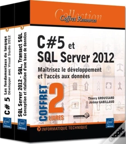 Capa do artigo C#5 Et Sql Server 2012 - Coffret De 2 Livres : Maitrisez Le Developpement Et L'Acces Aux Donnees