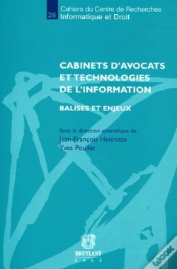 Capa do artigo Cabinets D'Avocats Et Technologies De L'Information ; Balises Et Enjeux