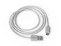 Cabo groovy usb-a a tipo c comprimento 1 mt cor branco - Preview