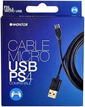 Capa do artigo Cabo Micro USB Woxter - Comando PS4