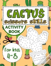 Capa do artigo Cactus Scissors Skills Book For Kids 4-8