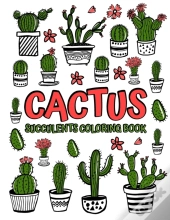 Cactus Succulents Coloring Book