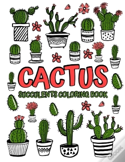 Capa do artigo Cactus Succulents Coloring Book