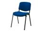Cadeira de escritorio q-connect 81 x 46,5 x 44 cm de cor azul - Preview