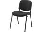 Cadeira de escritorio q-connect 81 x 46,5 x 44 cm de cor preto - Preview