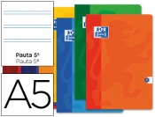 Capa do artigo Caderno 2 linhas agrafado Oxford. Din. A5. 48 folhas