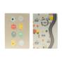 Caderno A4 Capa Plastica Agrafado Ancor B'Log Play Me Quadriculado 48Fl 90G Sortido 128086 - Preview