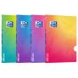 Caderno A4 Capa Plastica Agrafado Oxford Openflex Gradient Pautado 48Fl 90G Sortido 400207167 - Preview