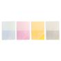 A4 Notebook with Plastic Cover, Spiral Binder, Ancor Superlight, Squared, 80 Pages, 70g, Assorted Colors, 113501 - Preview