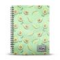 Caderno A4 - Papel Quadriculado Awacate - Preview