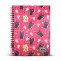 Caderno A4 - Papel Quadriculado Neko - Preview