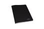 A5 Notebook, Black Cover, 80 Sheets - Grid Paper - Preview