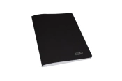 Capa do artigo A5 Notebook, Black Cover, 80 Sheets - Grid Paper