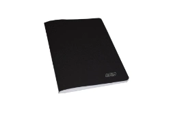 Capa do artigo A5 Notebook, Black Cover - Firmo - 80 sheets, Plain