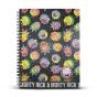Caderno A5 - Papel Quadriculado Psycho - Preview