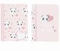 Caderno Agrafado A5 48f/90g Pautado B'LOG CUTE PANDA - Preview