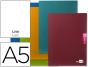 Caderno agrafado liderpapel scriptus din a5 48 f lisa sem margem cores sortidas papel 90 gr - Preview