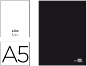 Capa do artigo Caderno Agrafado, Liso, Capa Preta - Liderpapel - Dim.A5 80 f 60gr