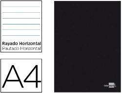 Capa do artigo Caderno Agrafado Pautado A4 Liderpapel. 80 folhas