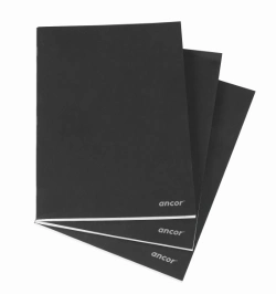 Capa do artigo Caderno Capa Preta A4 Liso 80fls/60grs