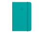 Caderno com elastico antartik capa mole a5 folhas linhas turquesa 80 folhas 80 gr fsc - Preview