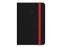 Caderno com elastico antartik capa mole a5 folhas pontos preto e vermelho 80 folhas 80 gr fsc - Preview