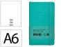 Caderno com elastico antartik capa mole a6 folhas lisas turquesa 100 folhas 80 gr fsc - Preview