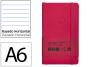 Caderno com elastico antartik capa mole a6 linhas bordeaux 100 folhas 80 gr fsc - Preview