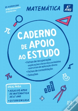 Capa do artigo Caderno de apoio ao estudo - Matemática  6.º ano
