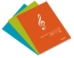 Capa do artigo Caderno de Musica A4 Agrafado Ambar School 20Fl 60G Sortido 100304900010