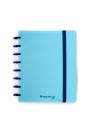 Caderno EcoSmart A5 PP ClassroomMates Liso Azul - Preview
