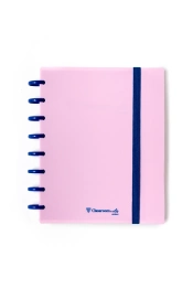 Capa do artigo Caderno EcoSmart A5 PP ClassroomMates Liso Rosa