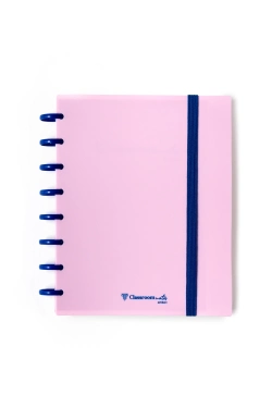 Capa do artigo Caderno EcoSmart A5 PP ClassroomMates Liso Rosa
