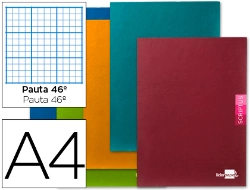 Capa do artigo Caderno escolar liderpapel scriptus 48 folhas din a4 pautado papel 90gr