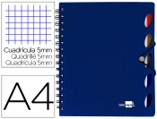 Capa do artigo Caderno espiral liderpapel executive 100 fls a4 azul quad