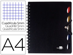 Capa do artigo Caderno espiral liderpapel executive 100 fls a4 preto quad
