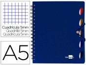 Capa do artigo Caderno espiral liderpapel executive 100 fls a5 azul quad
