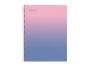Caderno Espiral Miquelrius A4 Quadriculado 80 folhas 90 gr gradient rosa/azul - Preview