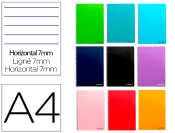 Capa do artigo Caderno Espiral Pautado A4 Capa Impressa Plastificada 80f 60gr Cores Sortidas
