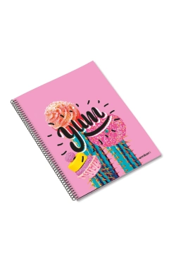 Capa do artigo Caderno Espiral Polipro Think Pop A4 Pautado