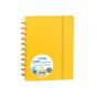 Caderno Ingeniox A4 Pautado 100FL MOSTARDA Intense com Elástico 66004019 - Preview