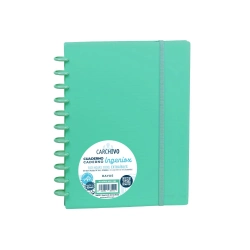 Capa do artigo Caderno Ingeniox A4 Pautado 100FL Verde Intense com Elástico 66004016