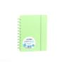 Caderno Ingeniox A4 Pautado 100FL Verde Pastel com Elástico 66004021 - Preview