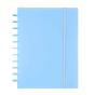 Caderno Ingeniox A5 Pautado 100FL Azul com Elástico 66005010 - Preview