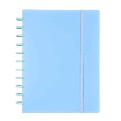 Capa do artigo Caderno Ingeniox A5 Pautado 100FL Azul com Elástico 66005010