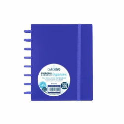 Capa do artigo Caderno Ingeniox A5 Pautado 100FL Azul Intense com Elástico 66005011